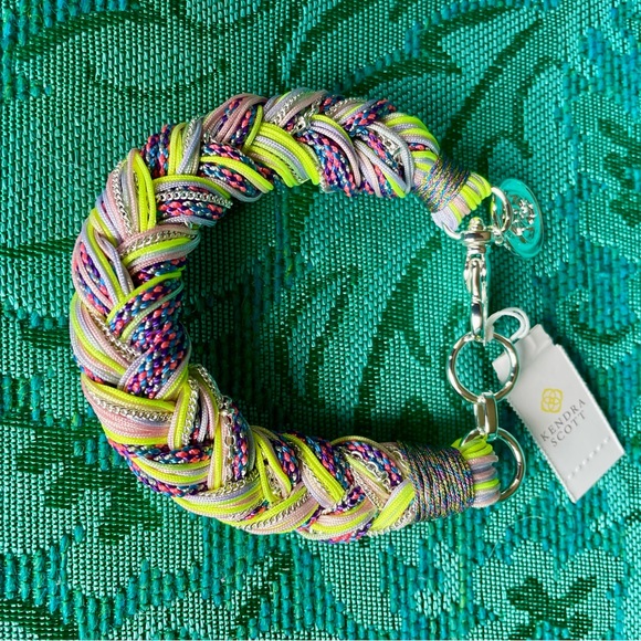 Kendra Scott Jewelry - NWT Kendra Scott Braided Cord Bracelet Lilac Mix 7.5" LAST ONE